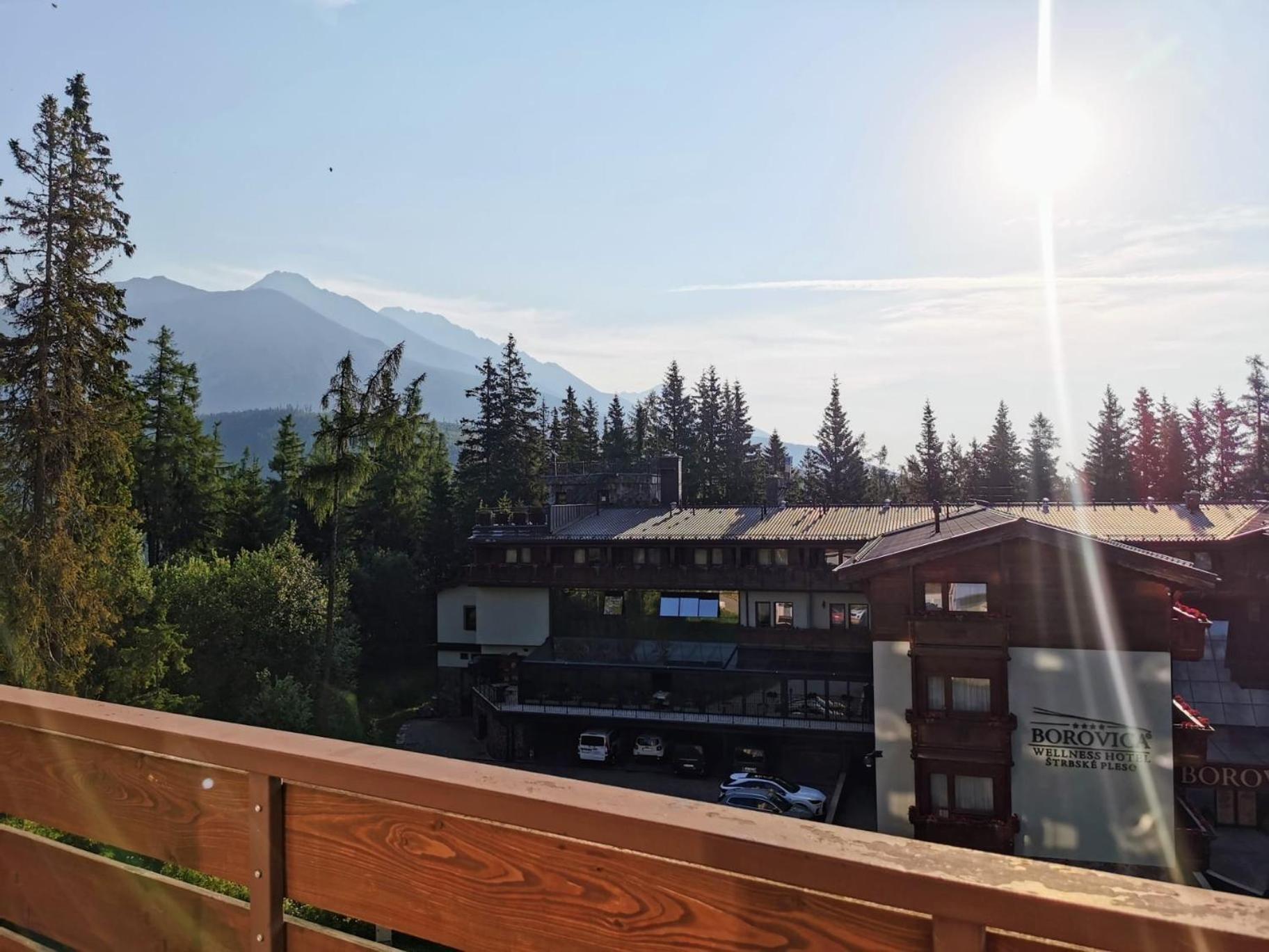 Apartman Pri Boroviciach Štrbské Pleso Exteriör bild